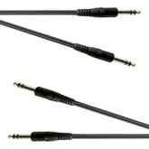 2x Câble stéréo Electrovision Jack 6,35 mm vers Jack (5 m)